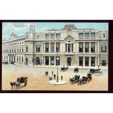 CIUDAD DE BUENOS AIRES ANTIGUA TARJETA POSTAL EDIFICIO DE LA BOLSA